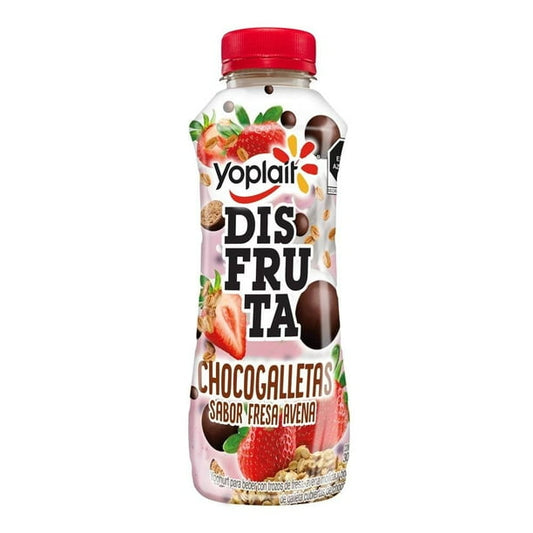 Yoplait Disfruta De Chocogalletas 307 G Para Bebe Con Chocogalletas Fresa
