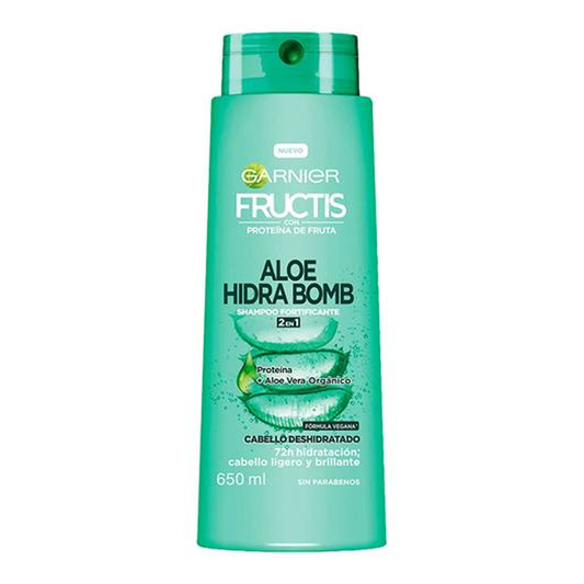Fructs Garnier - Aloe Hidra Bomb Hidratante 650 ml