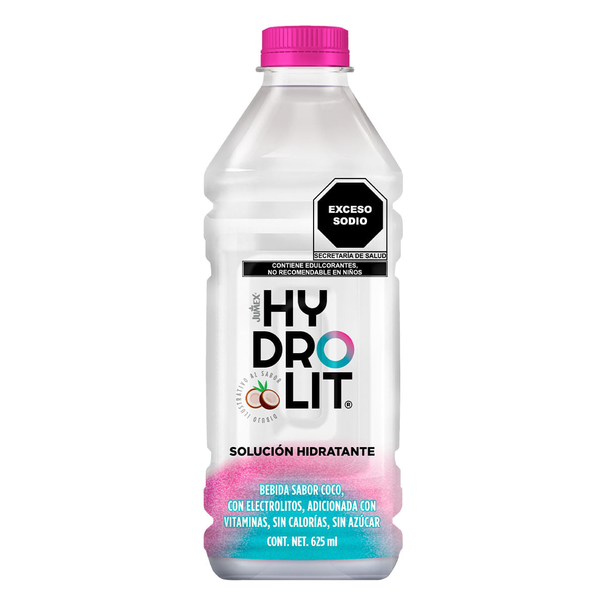 Hydrolit Sabor Coco 625 ml Solucion Hidratante