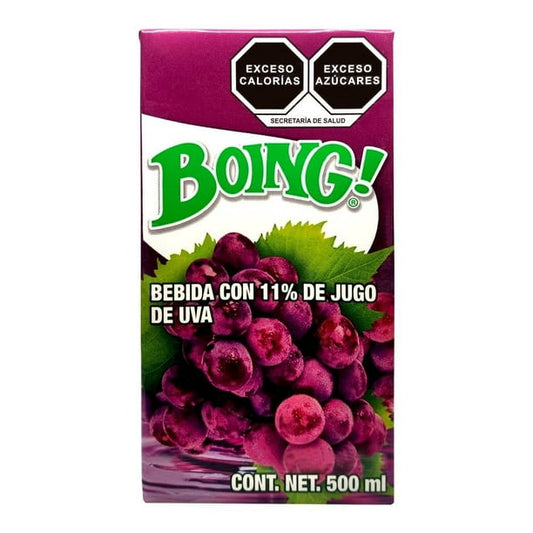 Boing Jugo De Uva 500 Ml Cajita