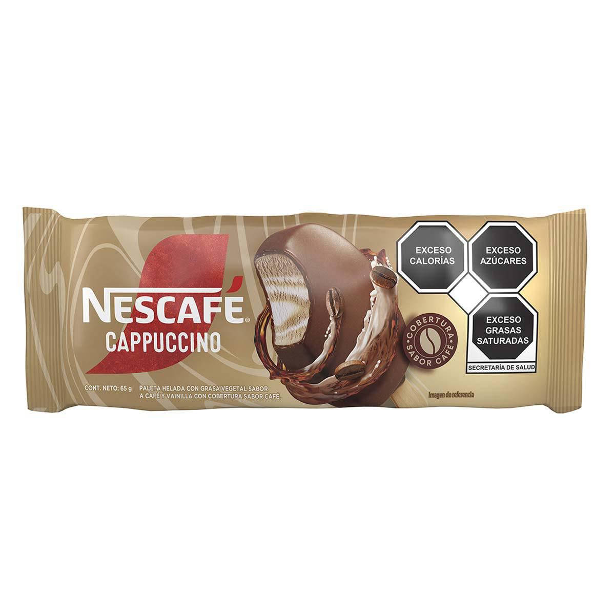Nescafe Cappuccino 65 g Paleta Helado