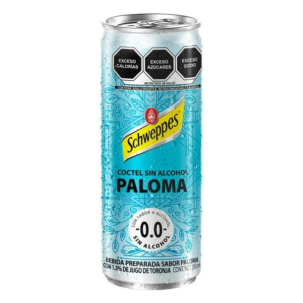 Schweppes Paloma 0.0 sin Alcohol 355 ml Lata