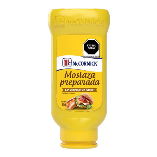 Mostaza 315 g McCormick con Jugo de Limones