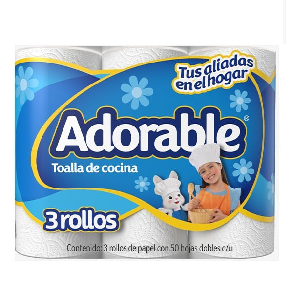Servitoallas Adorable 50 Pz