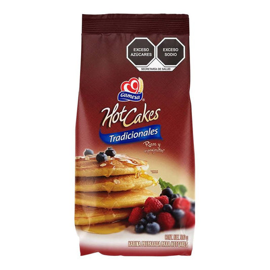 Hot Cakes Tradicionales 800 g Gamesa Harina Preparada