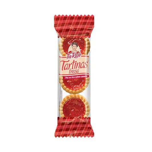 Tortinas De Fresa 100 G Tia Rosa