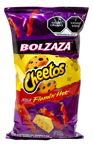 Bolzaza Cheetos Flamin Hot 120 G Sabritas