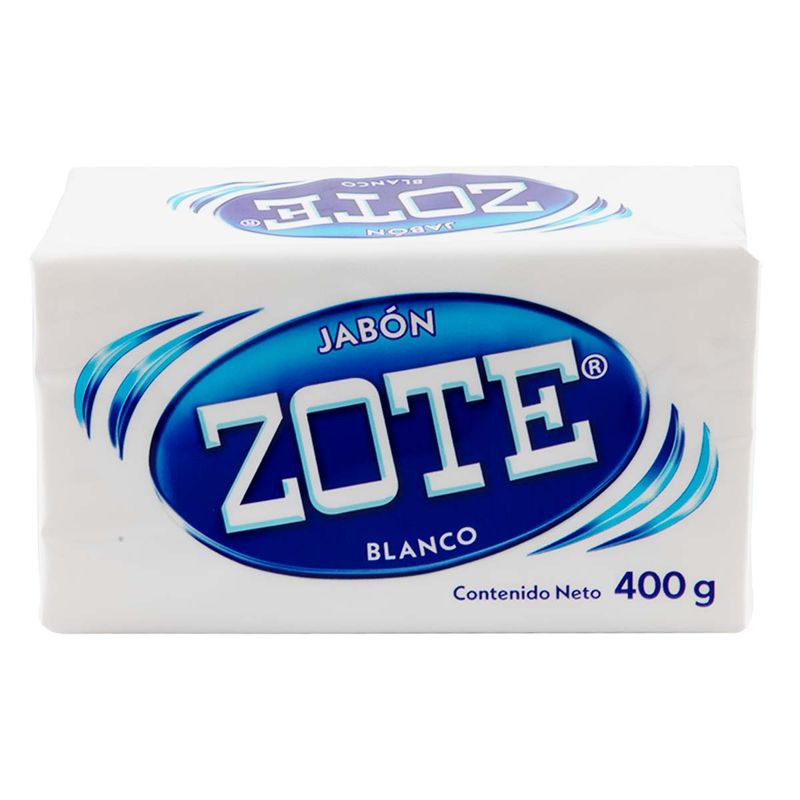 Jabón en Barra Zote 400 g Blaco