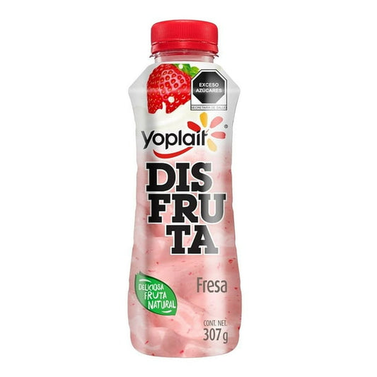 Yoplait Disfruta Cremoso 307 G Yoghurt Para Bebe Con Trozos De Fresa