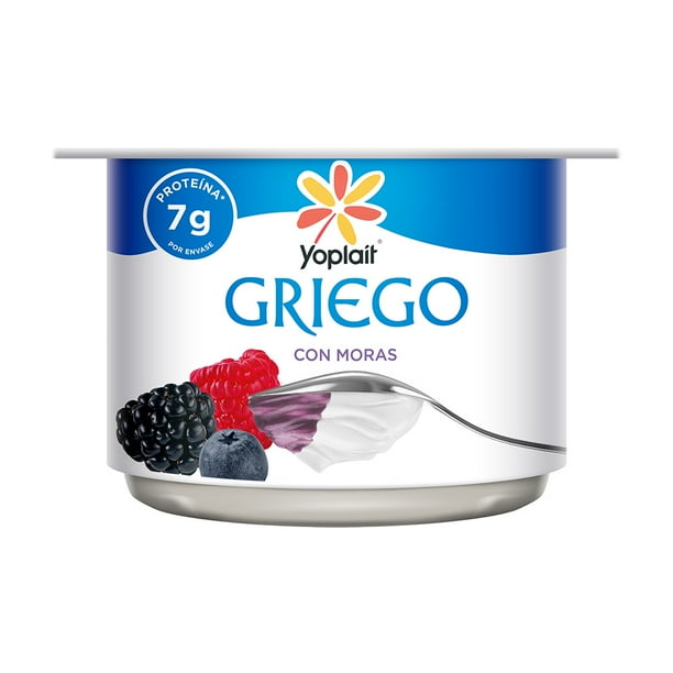 Yoplait Griego Moras120 G Yoghurt Bajo En Grasa