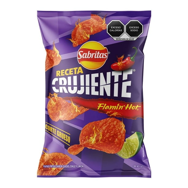 Sabritas Receta Crujiente Ruleta Flamin Hot 80 g Sabritas
