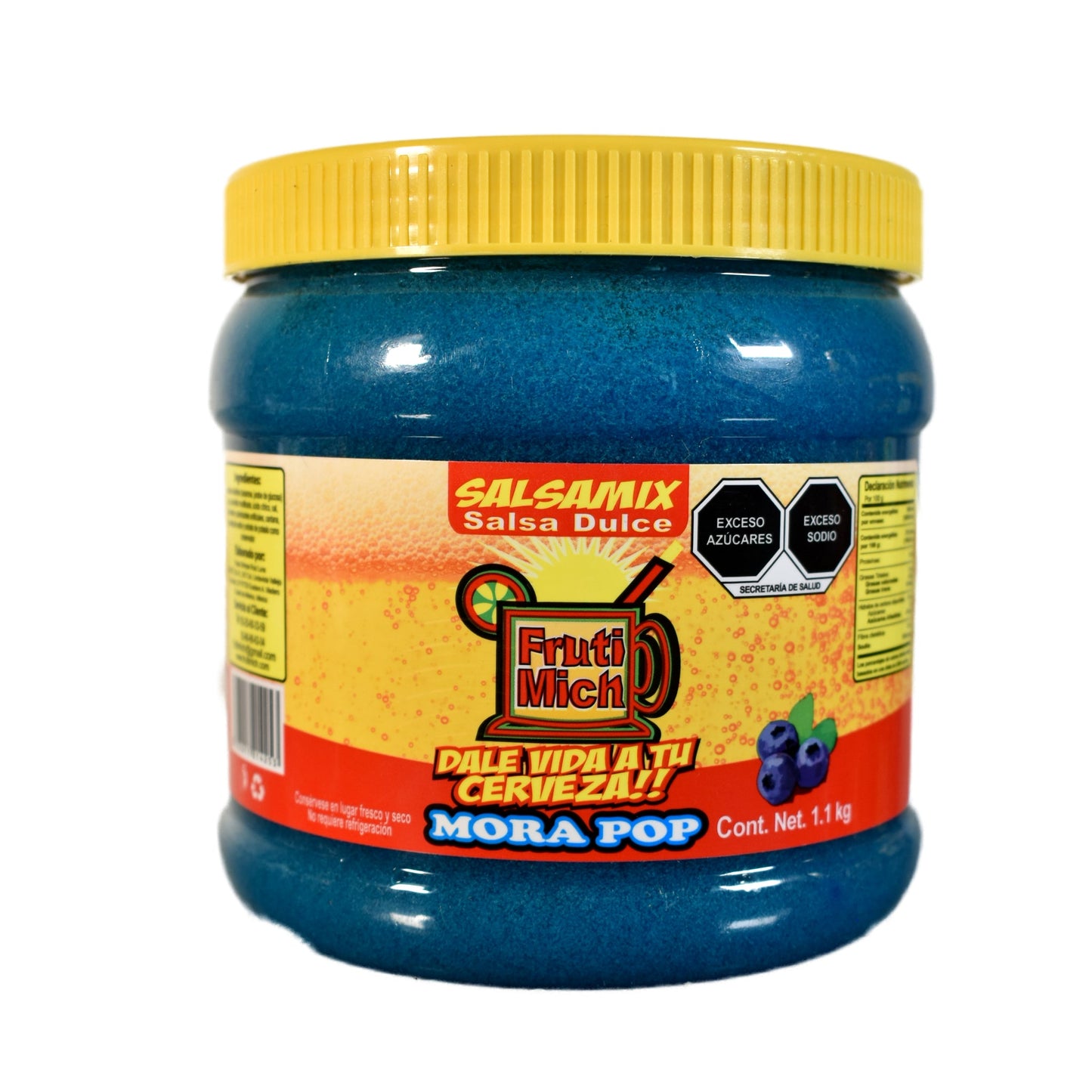 Fruti Mich Sabor Mora Pop 1.1 kg Salsa Mix Escarcha