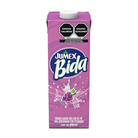 Jumex Bida Sabor Uva 946 ml Jugo de Caja Jumex