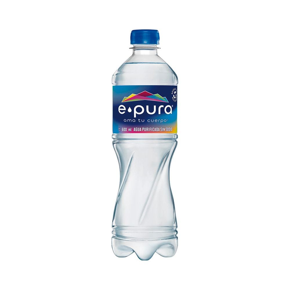 E-Pura 600 ml Agua Purificada
