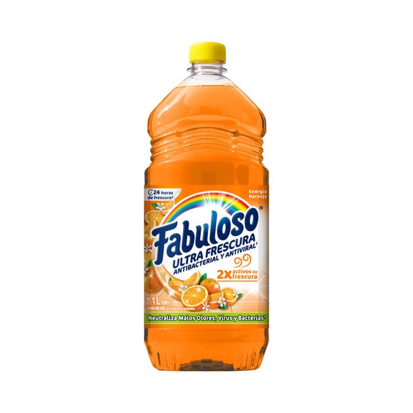 Multiusos Fabuloso Energia Naranja1 L Detergente Limpiador