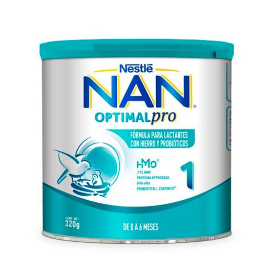 Nan 1 Optimal Pro 320 g Nestle Leche en Polvo