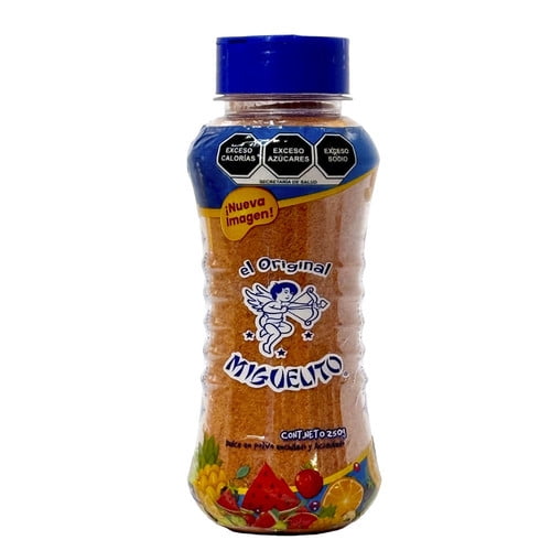 Miguelito Naranja el Original 250 g Dulce en Polvo Enchilado y Acidulado