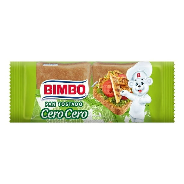 Pan Tostado Cero Cero 250 g Bimbo
