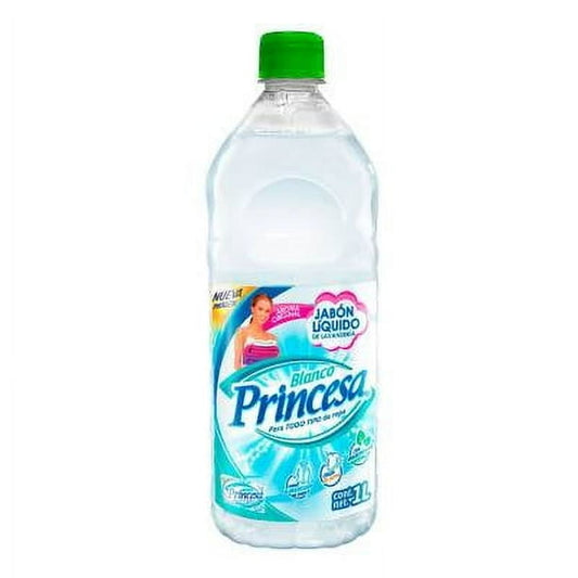 Detergente Liquido Princesa 1 L Blanco