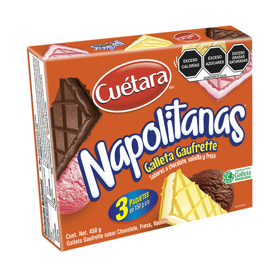 Napolitanas Cuetara 600 g Caja de Galletas
