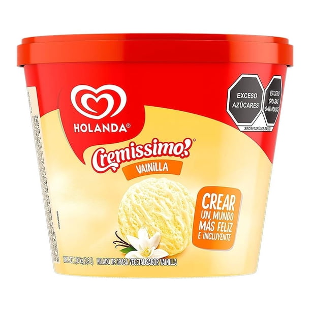 Cremissimo Vainilla 475 G Helado Holanda