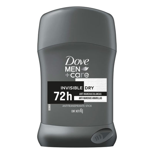 Invisible Dry 72 H Proteccion 45 g Dove Men +Care Antitraspirante Stick