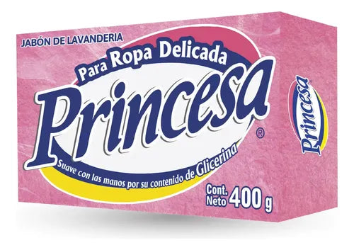 Jabón en Barra Princesa 400 g para Ropa Delicada