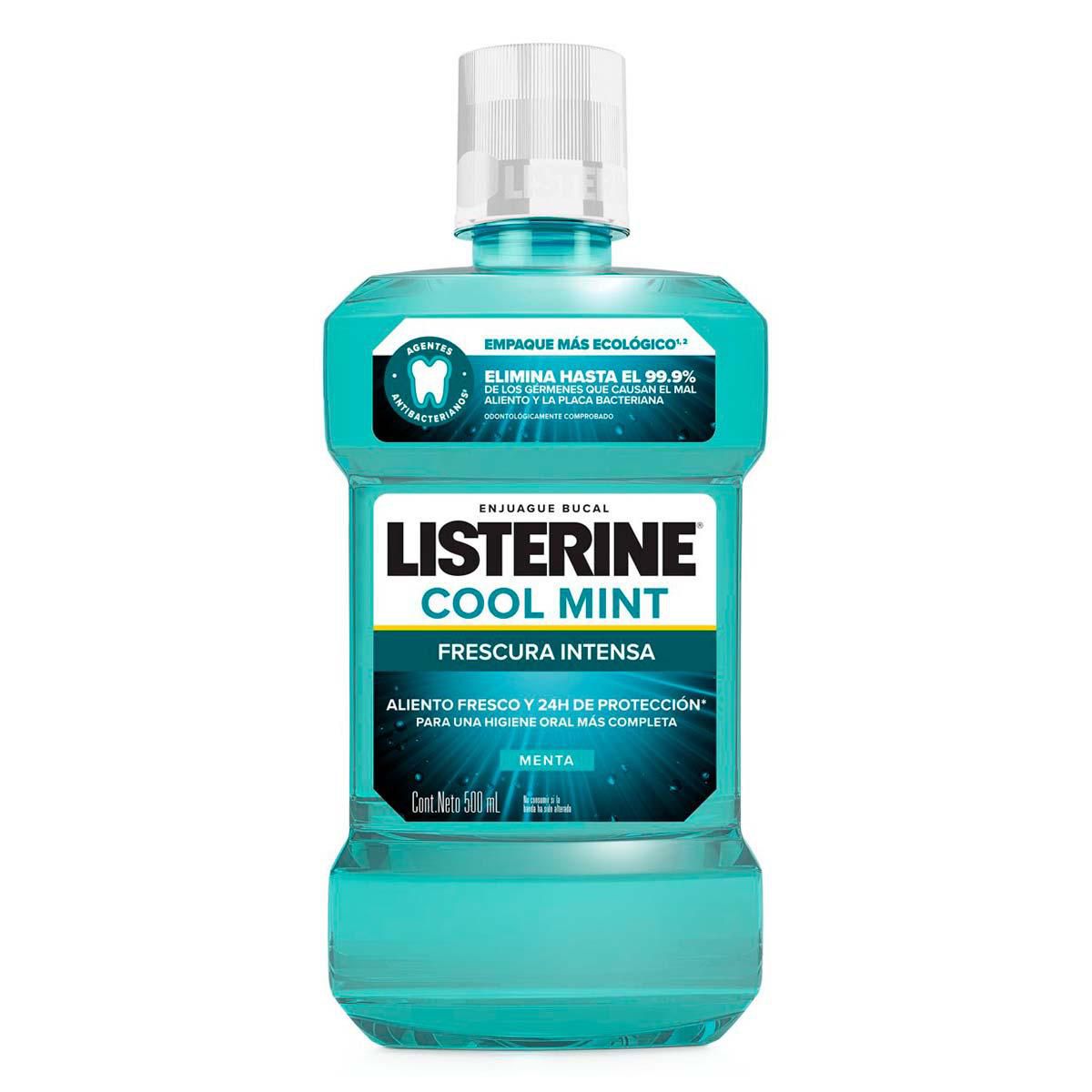 Listerine Cool Mint 500 ml Enjuague Bucal
