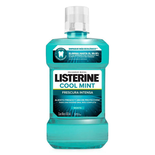 Listerine Cool Mint 500 ml Enjuague Bucal
