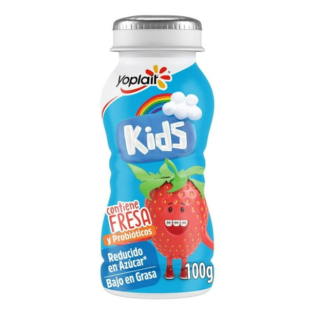 Yoplait Kids Sabor Fresa 100 G Yoghurt Con Probioticos